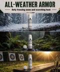 6 Pack Twist Up Bowstring Wax Sticks Odorless All Weather Waterproof String Conditioner Kit in snowy and sunny conditions