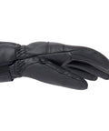 Alpha Glove For Men Waterproof Leather Ski Gloves With Pro Tech Waterproof Breathable System And Fully Sealed Seams For Extreme Resort Skiing Black Large