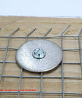 Pack of 100 stainless steel fender washers, 1/4 x 1-1/4 in, flat washers for screws and bolts, corrosion resistant.