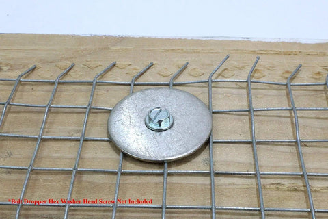 Pack of 100 stainless steel fender washers, 1/4 x 1-1/4 in, flat washers for screws and bolts, corrosion resistant.