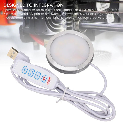 Plug In This 2 Pack USB Led Lamp Kit And Spice Up Your 3D Printer Setup With Three Adjustable Color Settings And An Ultra Slim Profile That Brings Serious Chill Vibe Lighting To Any Desk Or Dorm