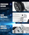 Top Shelf AC Compressor For Chevy Traverse Buick Enclave Gmc Acadia 3.6L V6 Climate Control Pump showing precision design and quality materials.
