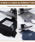 6 inch by 5 inch Silicone Heat Press Mat 3 Pack Set For T Shirts And HTV Sublimation Built To Last Three Eighths Inch Thick Replacement Pads