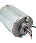 DIY DC Wind Turbine Generator Power Supply 3500rpm For Home Energy Projects Generates DC Power At 150V Compact 4x1.97 Inch Design For Versatile Wind Energy Builds, showing metallic cylinder and wires