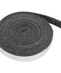 High Temp Grill Gasket Replacement For Large And XLarge Kamado Grills Self Adhesive No Fuss Fifteen Feet Long Seven Eighths Inch Wide One Eighth Inch Thick Leak Proof Seal For Big Green Egg Ovens And Smokers rolled felt gasket