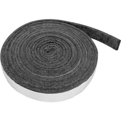 High Temp Grill Gasket Replacement For Large And XLarge Kamado Grills Self Adhesive No Fuss Fifteen Feet Long Seven Eighths Inch Wide One Eighth Inch Thick Leak Proof Seal For Big Green Egg Ovens And Smokers rolled felt gasket