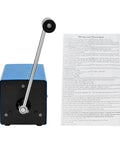 Portable USB Hand Crank Power Generator For Off Grid Emergencies, 20W Manual Charger shown with user manual