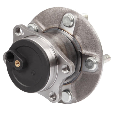 Front Wheel Hub And Bearing Assembly With ABS For Mitsubishi Lancer 2008 To 2015 5 Lug Replacement, durable shielded design