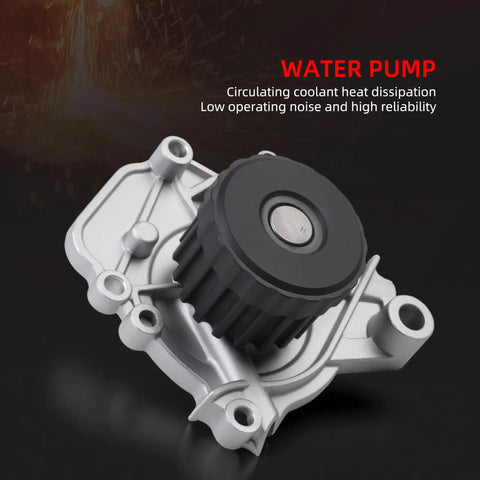 Honda Civic 1.7L Timing Belt Kit With Water Pump Direct Fit Replacement For 2001 2002 2003 2004 2005 OE TKH-003 TKH003 WP312K1A