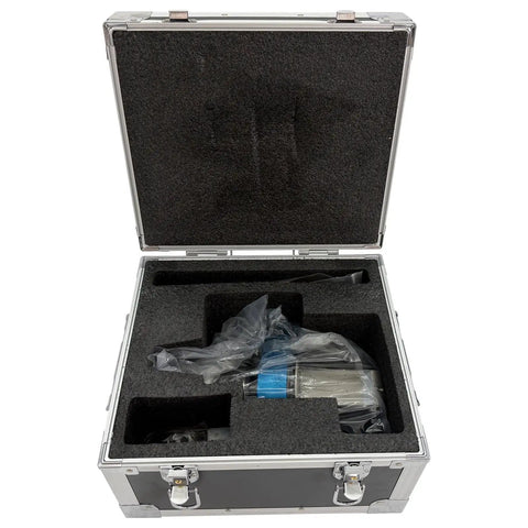 BT50 90 Degree Angle Milling Head Featuring 360 Degree Rotation ER11 Collet Mount in protective case with foam padding.