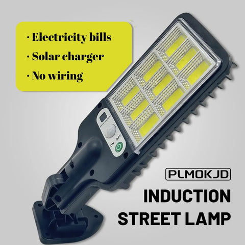 Outdoor Solar Wall Lights With Wide Angle Flood Lights, Motion Sensor, Dusk To Dawn, Remote Control, IP66 Waterproof, COB9