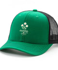 Green Trucker Cap For Men With Funny Design And All Day Comfortable Fit, Adjustable Buckle, One Size Fits Most, Ideal For Running