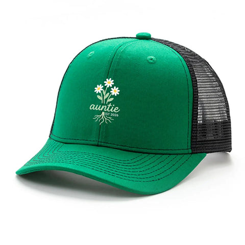 Green Trucker Cap For Men With Funny Design And All Day Comfortable Fit, Adjustable Buckle, One Size Fits Most, Ideal For Running