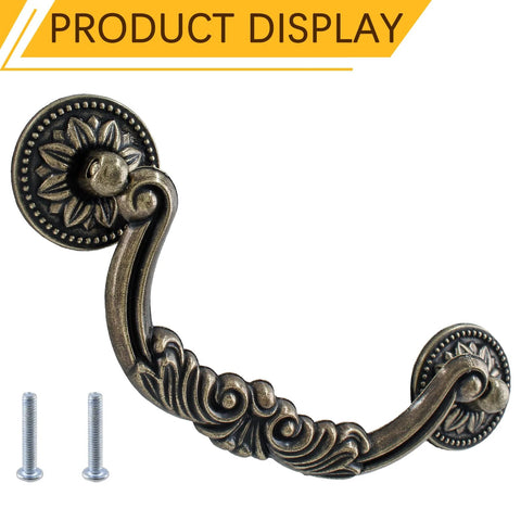 Antique Bronze Drawer Pulls 4-Pack 128mm Antique Bronze Drawer Pulls 4-Pack 128mm