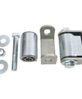 Two Pairs Heavy Duty Weld On Gate Hinges With Sealed Bearings, Adjustable 3.5 To 4 Inch Gap, Zinc Plated, Grade 5 3/4 Inch Bolts