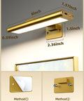 Rechargeable Picture Light For Wall With Remote Control Three Pack Sweet Stick On Magnetic Mount No Fuss Install Ultra Bright Frame Accent Lamp showing size and mounting options.
