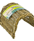 Hand Woven Willow Twig Tunnel Small Pet Hideout For Hamsters And Small Critters All Natural Safe Chewable Hideaway Cozy