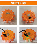 USB C Rechargeable LED Road Flares Emergency Lights With Mega Capacity Battery 3 In 1 Cable Roadside Safety Beacon For Vehicles