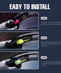 Installing Glow In The Dark Tire Valve Caps Set Of 20 Fluorescent Valve Stem Caps For Cars SUVs Bikes Motorcycles And Trucks