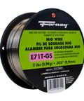 All Position Flux Core MIG Wire For Mild Steel Self Shielded Welds Through Rust Dirt And Paint Red Color DIY Friendly