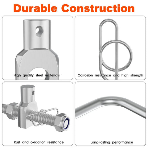 M157573 Front Deck Hanger And Draft Rod U-Bolt Replacement For Zero Turn Mower Built Tough with high-quality steel materials.