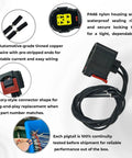 Three Pin Harness Side Connector Pigtail For Transmission Line Pressure Sensor, automotive-grade tinned copper wire