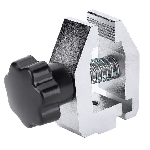 Push Pull Force Fixture With Edge Clamp And Stainless Steel Jaw Gauge Clamp Built Tough For Rubber Cable Paper Film And Electronic Component Testing Up To 500N thrust