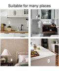 No Sweat GFCI Wall Outlet With Independent Safety Shutter Doors And Rock Solid Ground Fault Leakage Protection For Your Home Electrical Fix Ups At AC One Twenty Volts installed in various home settings.