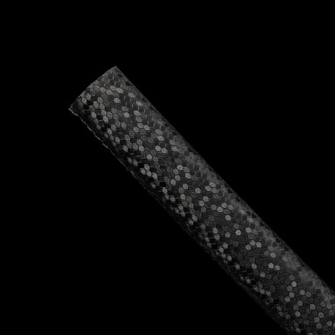 Close-up of handle detail on Real Carbon Steel Katana for Iaido Practice and Display, Unsharpened Full Tang Samurai Sword