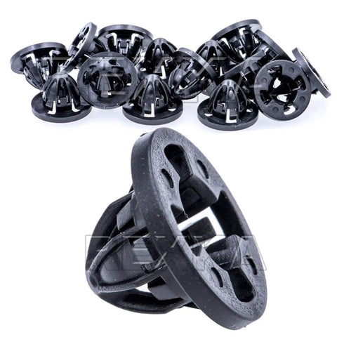 Dodge Ram Tail Light Retainer Clips 15 Pack Fastener Assembly Grommets 19mm Head 11mm Stem Fits 12mm Hole For 2007 To 2013 Ram