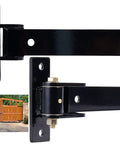 13 Inch Heavy Duty Gate Hinges Solid Carbon Steel 900 Lbs Capacity for Wood and Metal Gates with Ball Bearings