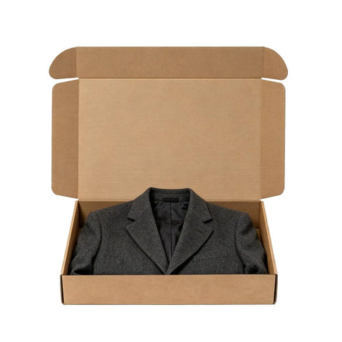 Shipping Boxes 17x11x3 Inches, 20 Pack Corrugated Cardboard Mailing Boxes, Kraft Brown Heavy Duty 3 Layer Mailers with coat inside