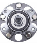 Top view of Rear Wheel Bearing And Hub Assembly For 2012 Honda Civic LX DX US Built VIN Starting With 1 With 5 Lugs And ABS Encoder