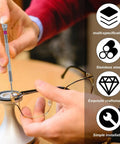 500 Pack Must Have Self Tapping Micro Screws M1.2 M1.4 M2 For Eyewear Watches Laptops And Electronics Stainless Steel Multi Purpose Repair Kit in use for eyewear repair