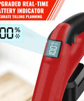 Cordless Tiller Cultivator For Easy Yard Work M18 Battery Compatible handle with battery indicator display