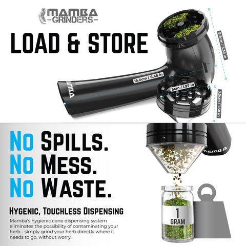 Electric Spice Grinder For One Handed Use USB Rechargeable Mini Grinder With 1 Gram Capacity Sharp Aluminum Teeth No Spill