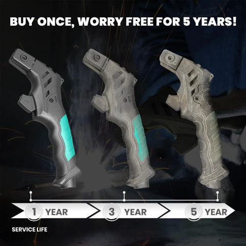 Ergonomic copper welding stinger durability over 5 years