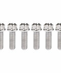Titanium Flange Torx Bolts For Cars And Motorcycles Ultra Light Ride Ready Fasteners Set M4 And M5 Sizes 6 Pack of 6 M5x15mm bolts