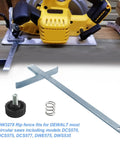 Rock Solid Circular Saw Rip Fence Guide for Flawless Straight Cuts No Sweat Install Fits Dcs570 Dcs575 Dcs577 with DW3278 adapter.