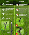 Comparison of heavy duty trampoline ground anchors 19 inch screw in stakes with ultra wide spiral blades against others