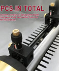 Magnetic Planer Blade Setting Jig, Adjustable Knife Height Gauge Setter for Jointer and Planer, 2pcs setup view