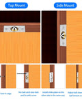 Installation steps for 4 Pack Drive In Ball Catch For Closet Doors With Strike Plate Adjustable Tension Heavy Duty Stainless Steel And Brass Hardware 13/16 Inch By 1-1/8 Inch Durable Copper Cast Ball Solid Construction Easy Install