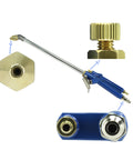 Components of Ergonomic Pneumatic Air Blow Gun With 40 Inch Hose For Engine Cleaning And Degreaser Sprayer, trigger and fittings
