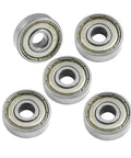 10 Pack Deep Groove Ball Bearings 626Z 6mm X 19mm X 6mm Shielded For Rail Linear Motion Systems, 3D Printer Parts, Industrial Automation Equipment, Durable Mini Bearings For Precision Motion Projects, five shielded steel bearings