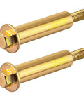 Heavy Lift Shoulder Bolt Replacement Set For Toro Timecutter Titan Quest Riding Mower Compatible With 112 3977, steel bolts in a two pack.