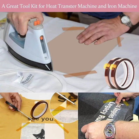 66 Piece Pro Grade Sublimation Shirts Tool Kit With Round Neck And V Neck Alignment Rulers 12 By 16 Inch Teflon Sheets