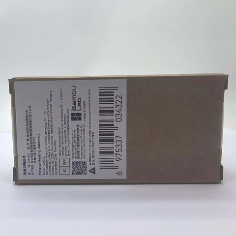 Box packaging for High Temperature Hotend Heating Assembly Kit For A1 And A1 Mini 3D Printers with product label visible