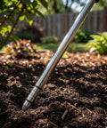 2 In 1 Soil pH And Moisture Meter Plug And Play No Battery Needed Portable Garden Tool For Gardens Lawns And Indoor Plants 295 Mm Long Delivers Quick Readings With Durable Anti Corrosion Probe in soil