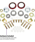 Ford Mustang 1964 1969 Economy Disc Brake Conversion Kit With 11 Inch Rotors Loaded Calipers For V8 Drum Spindles Includes Hardware.