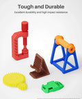 3D printed mechanical parts made with PETG Filament 1.75Mm Black 1Kg Spool For Most FDM 3D Printers With Dimensional Accuracy Plus Minus 0.02 mm.